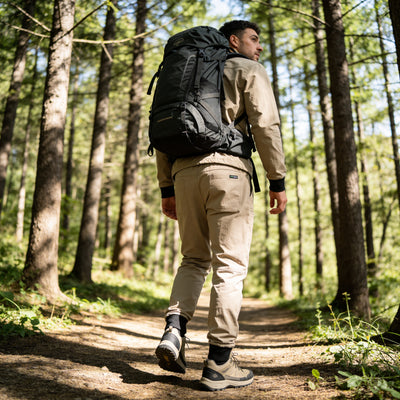 Pantalon cargo confortable et fonctionnel à rangements multiples